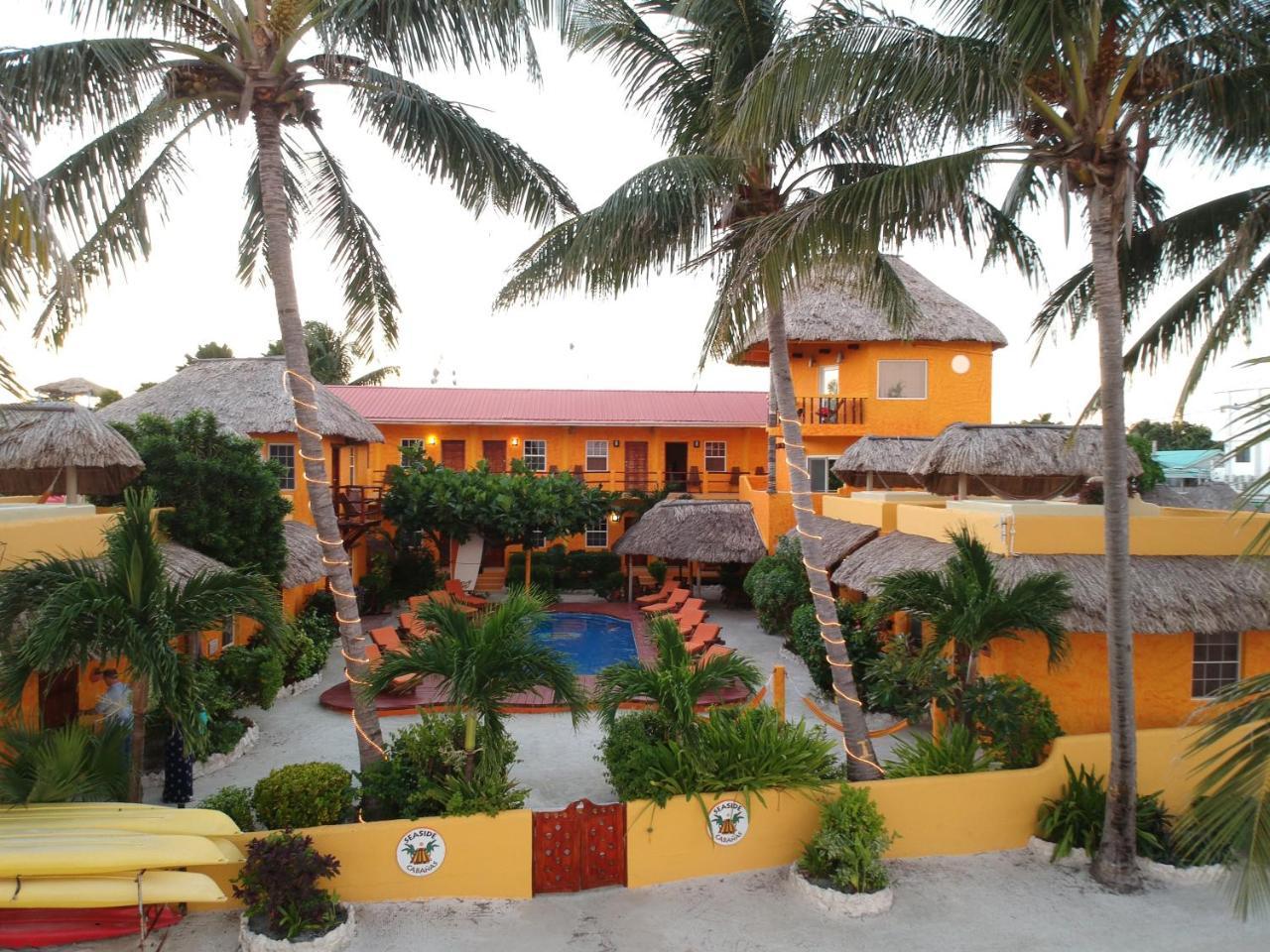 Seaside Cabanas Hotel Caye Corker Exterior photo